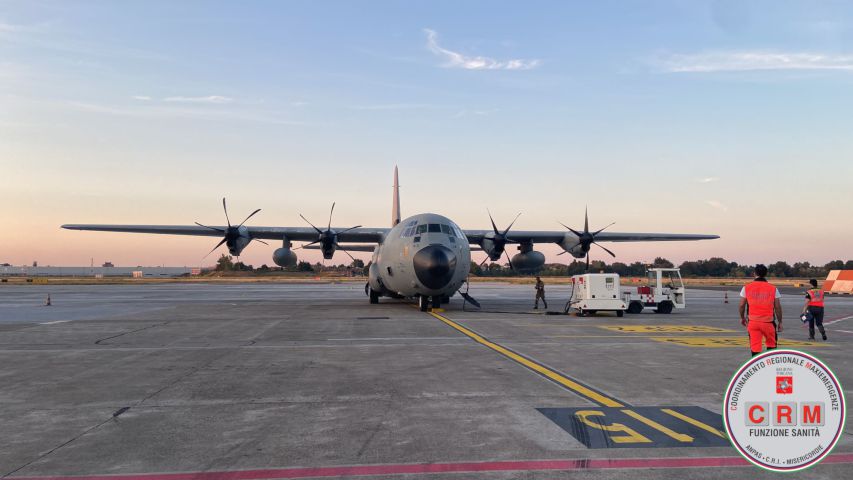 Aereo Medevac C130J