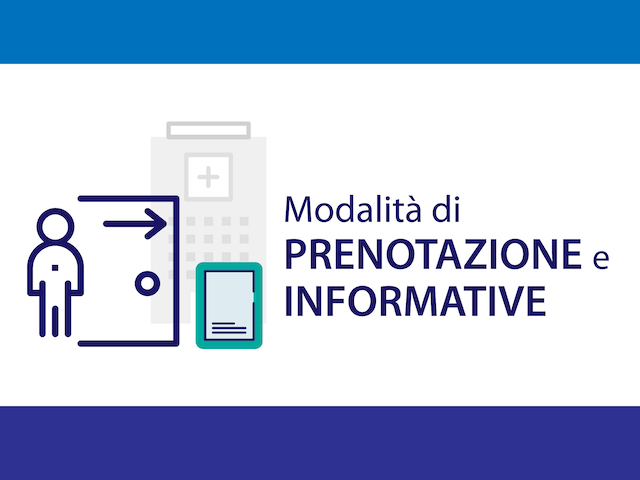 prenotazione e informative