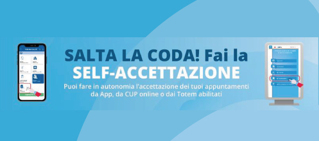 Self accettazione per visite specialistiche